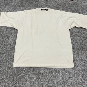 New with tags! Bachrach Silk + Cotton, Short Sleeve Crewneck Sweater, Size XXL